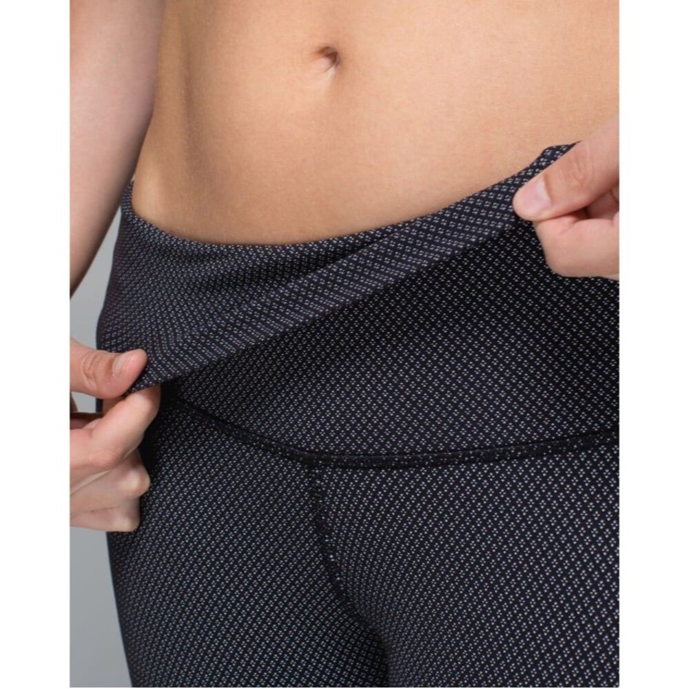 lululemon athletica Black Microdot High-Rise Leggings